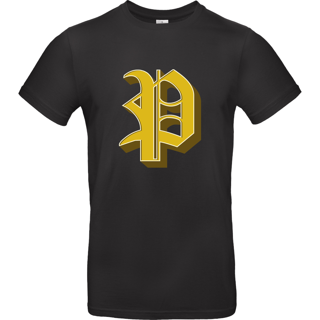 Poxari Poxari - Logo T-Shirt B&C EXACT 190 - Black