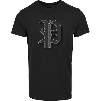 Poxari - Logo House Brand T-Shirt - Black