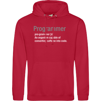 Programmer JH Hoodie - red