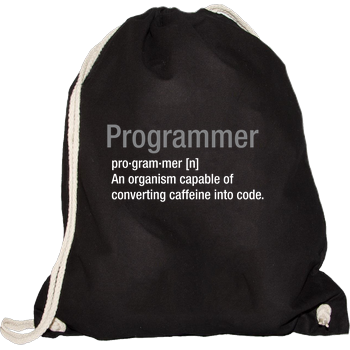 Programmer Gymsac schwarz