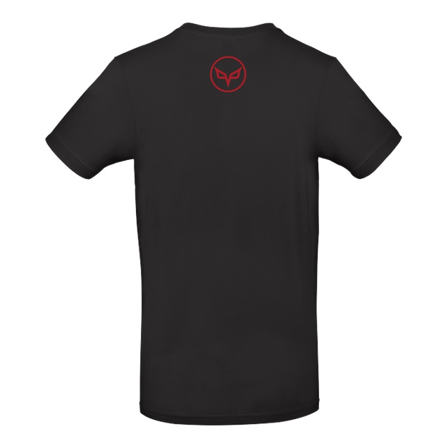 PvP - PVP - Circle Logo Large - T-Shirt - B&C EXACT 190 - Black