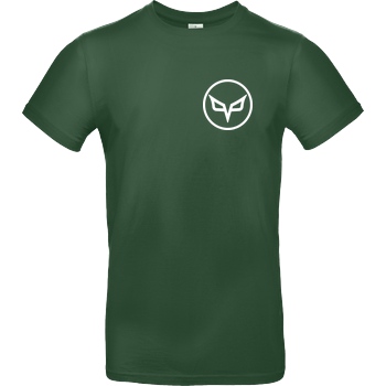 PvP PVP - Circle Logo Small T-Shirt B&C EXACT 190 -  Bottle Green