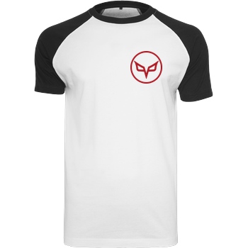 PvP PVP - Circle Logo Small T-Shirt Raglan Tee white