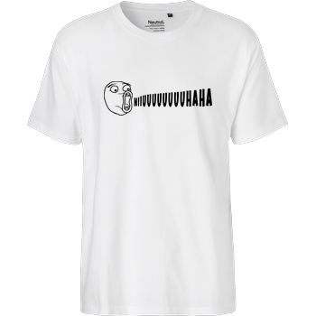 PvP PVP - Trollface T-Shirt Fairtrade T-Shirt - white
