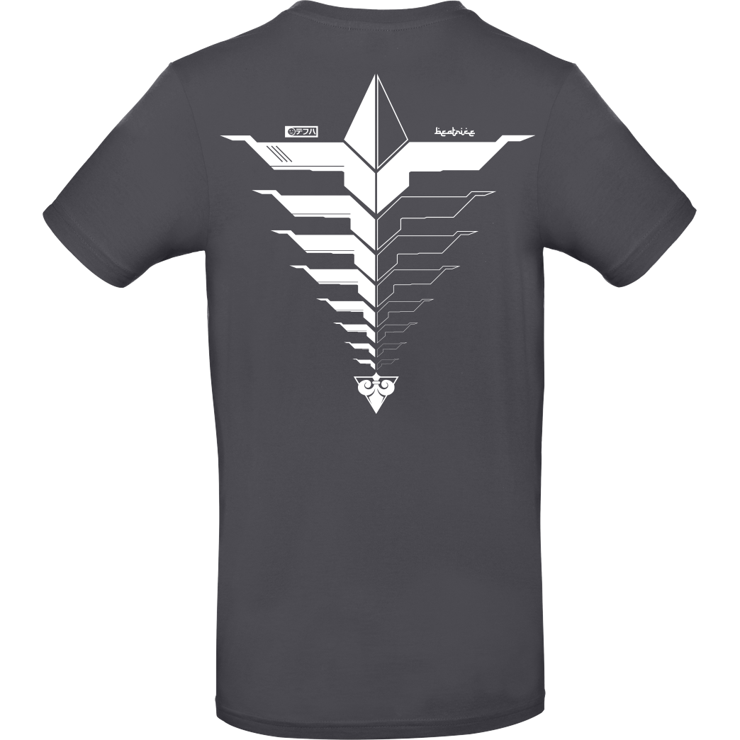 IamHaRa RangerCenter - Until it's over T-Shirt B&C EXACT 190 - Dark Grey