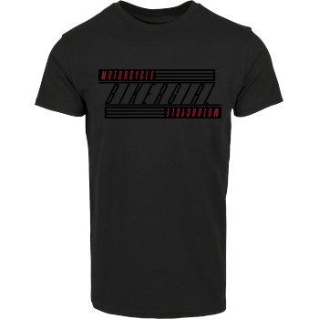 Ride-More Ridemore - BikerGirl T-Shirt House Brand T-Shirt - Black