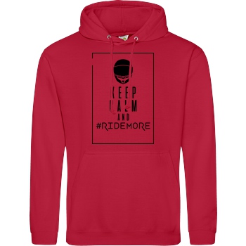 Ride-More Ridemore - Keep Calm Sweatshirt JH Hoodie - red