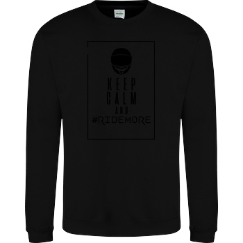Ride-More Ridemore - Keep Calm Sweatshirt JH Sweatshirt - Schwarz