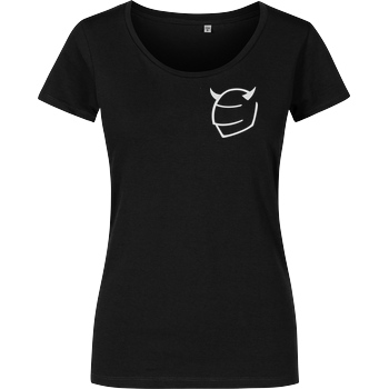 Ride-More Ridemore - Miisses Black Logo Embroidered T-Shirt Girlshirt schwarz