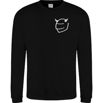 Ride-More Ridemore - Miisses Black Logo Embroidered Sweatshirt JH Sweatshirt - Schwarz