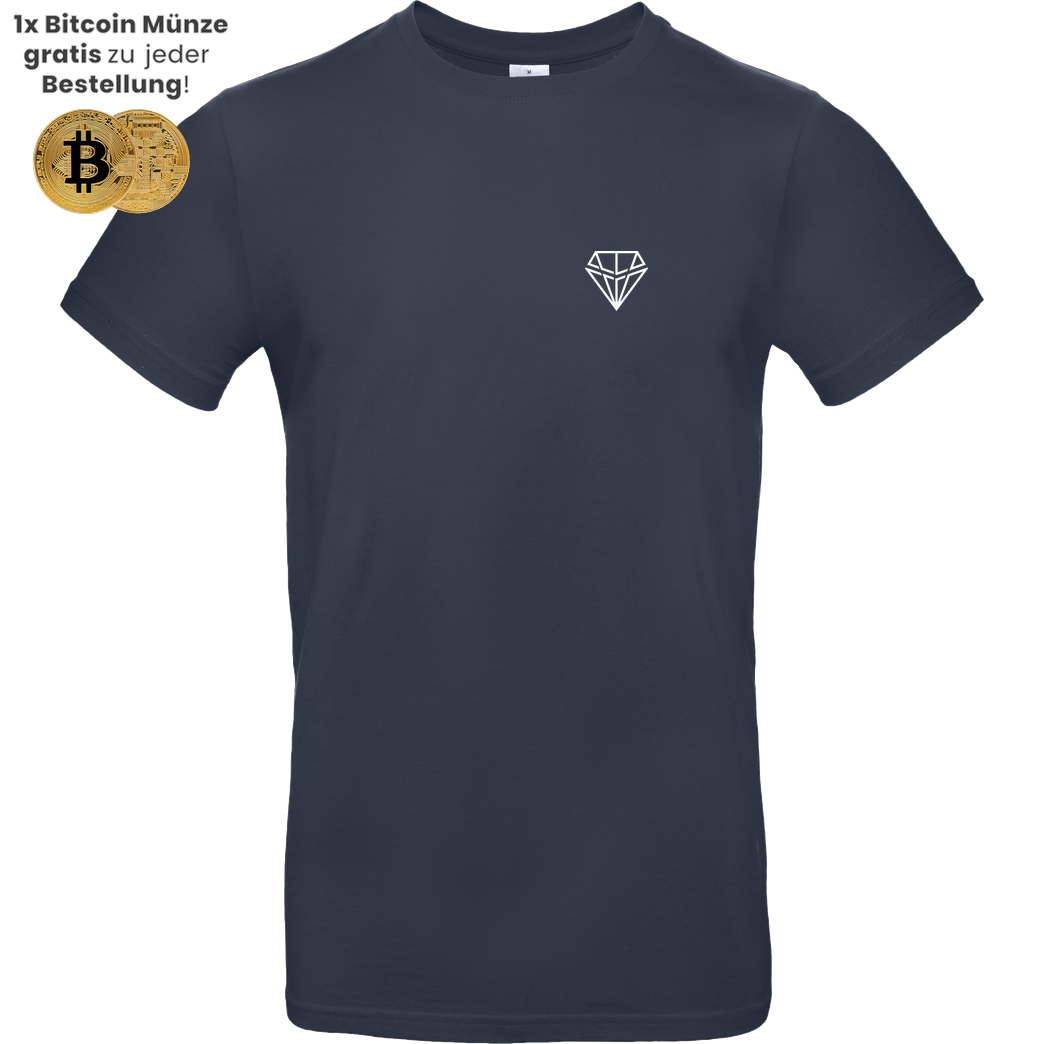 RobynHD Robyn HD - Logo T-Shirt B&C EXACT 190 - Navy