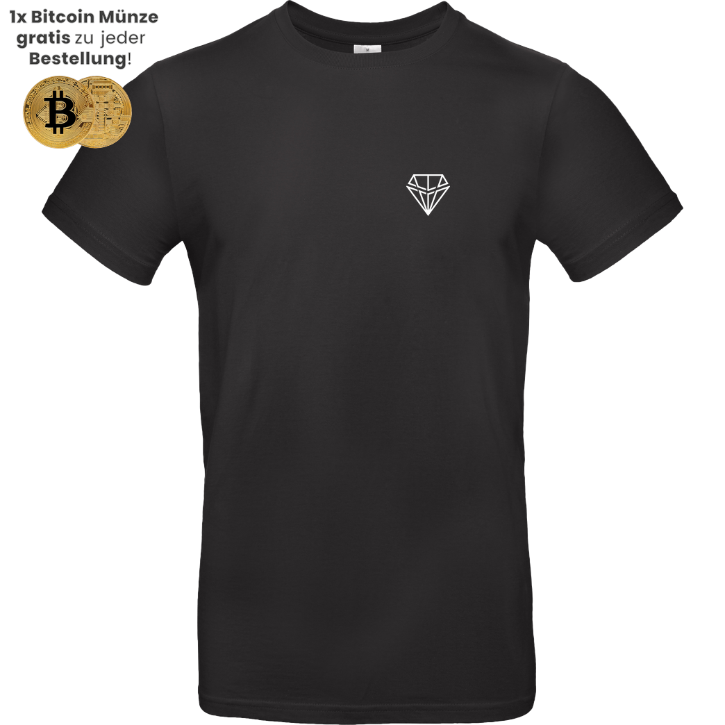 RobynHD Robyn HD -  Simple One - Logo gestickt T-Shirt B&C EXACT 190 - Black