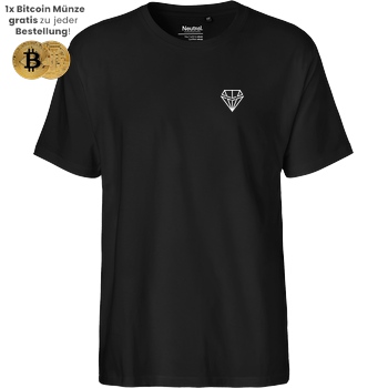 RobynHD Robyn HD -  Simple One - Logo gestickt T-Shirt Fairtrade T-Shirt - black