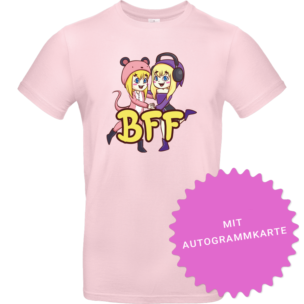 RichtigRonja Ronja - Ronja&Isy BFF T-Shirt B&C EXACT 190 - Light Pink