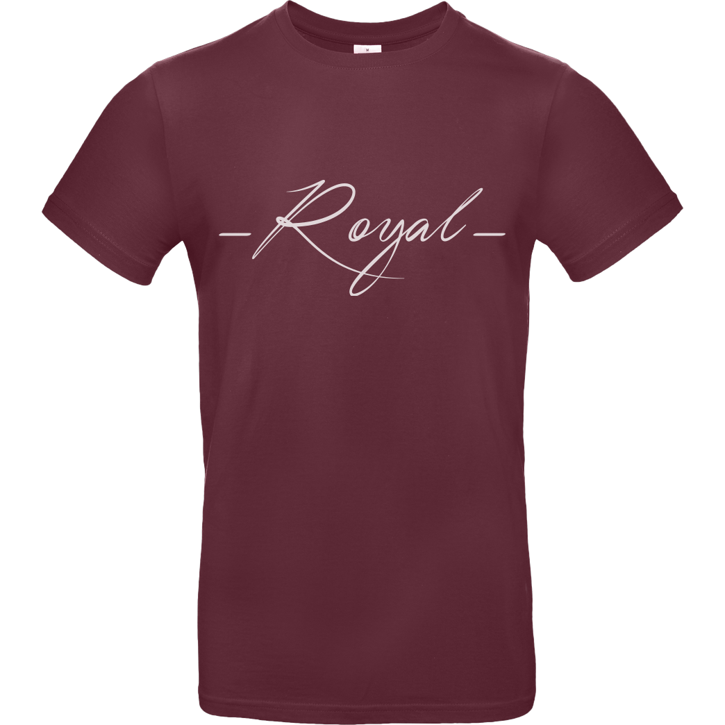 RoyaL RoyaL - King T-Shirt B&C EXACT 190 - Burgundy