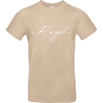 RoyaL RoyaL - King T-Shirt B&C EXACT 190 - Sand