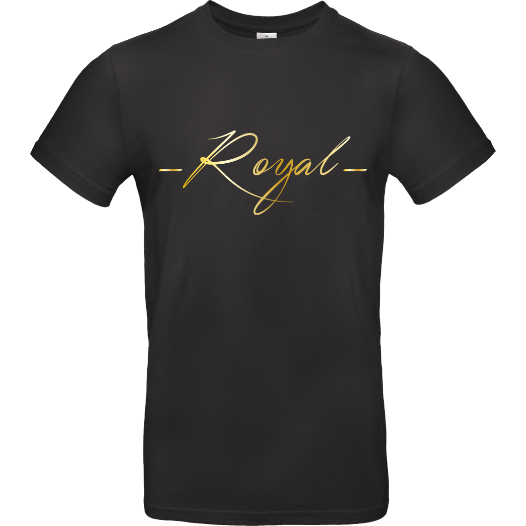 RoyaL RoyaL - King T-Shirt B&C EXACT 190 - Black