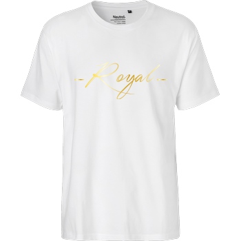 RoyaL RoyaL - King T-Shirt Fairtrade T-Shirt - white