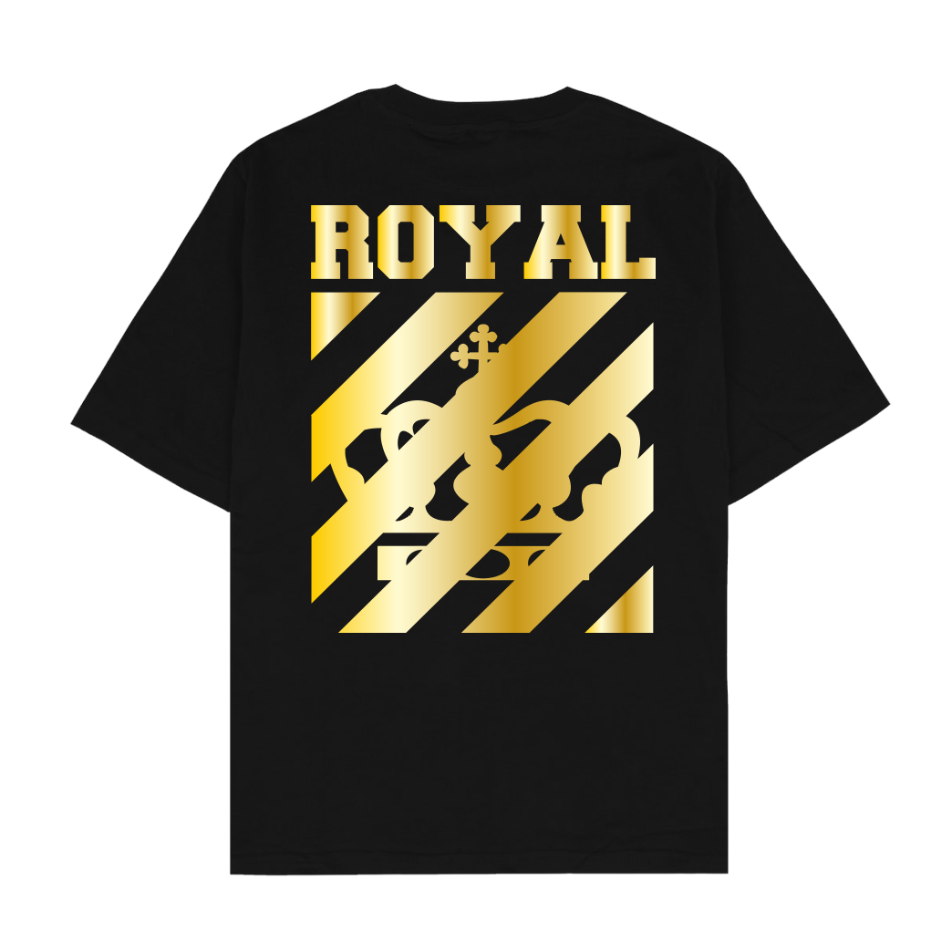 RoyaL RoyaL - King T-Shirt Oversize T-Shirt - Black