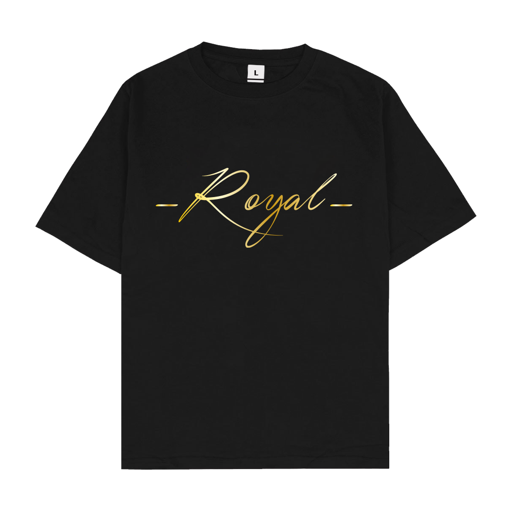 RoyaL RoyaL - King T-Shirt Oversize T-Shirt - Black