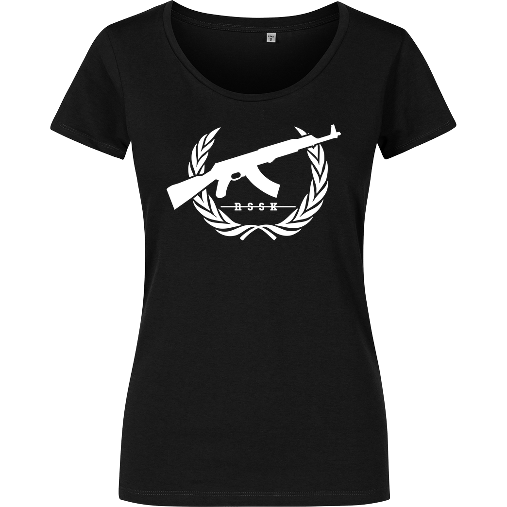Russak Russak - AK T-Shirt Girlshirt schwarz