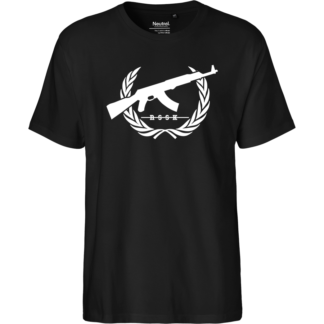 Russak Russak - AK T-Shirt Fairtrade T-Shirt - black