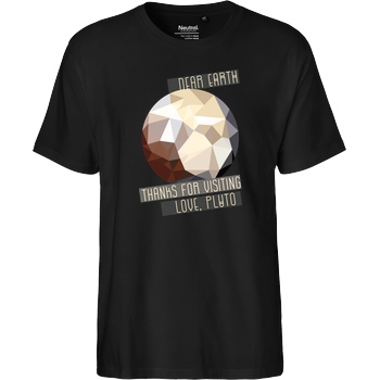 scallysche Scallysche - Pluto T-Shirt Fairtrade T-Shirt - black