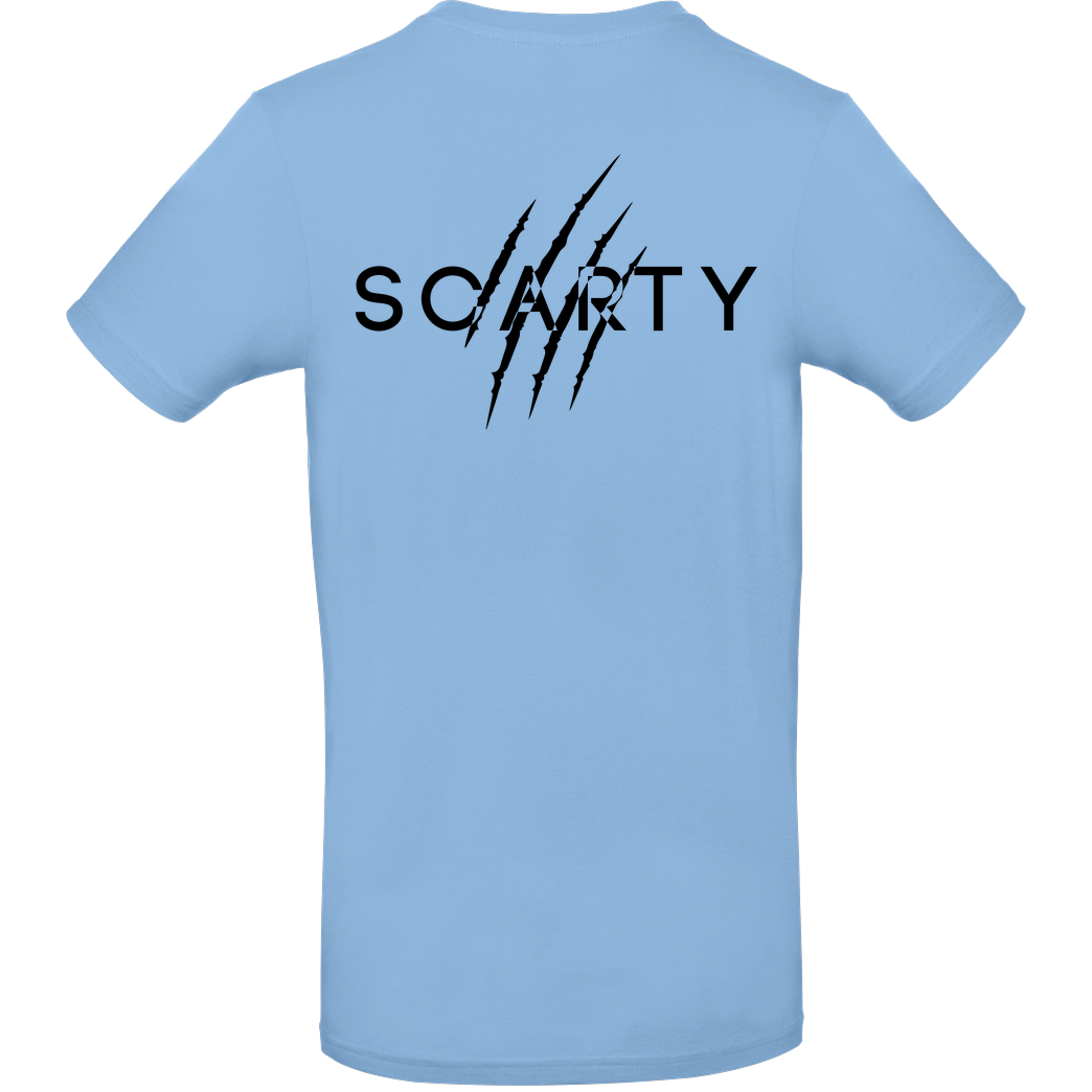 scarty Scarty - Basic T-Shirt B&C EXACT 190 - Sky Blue