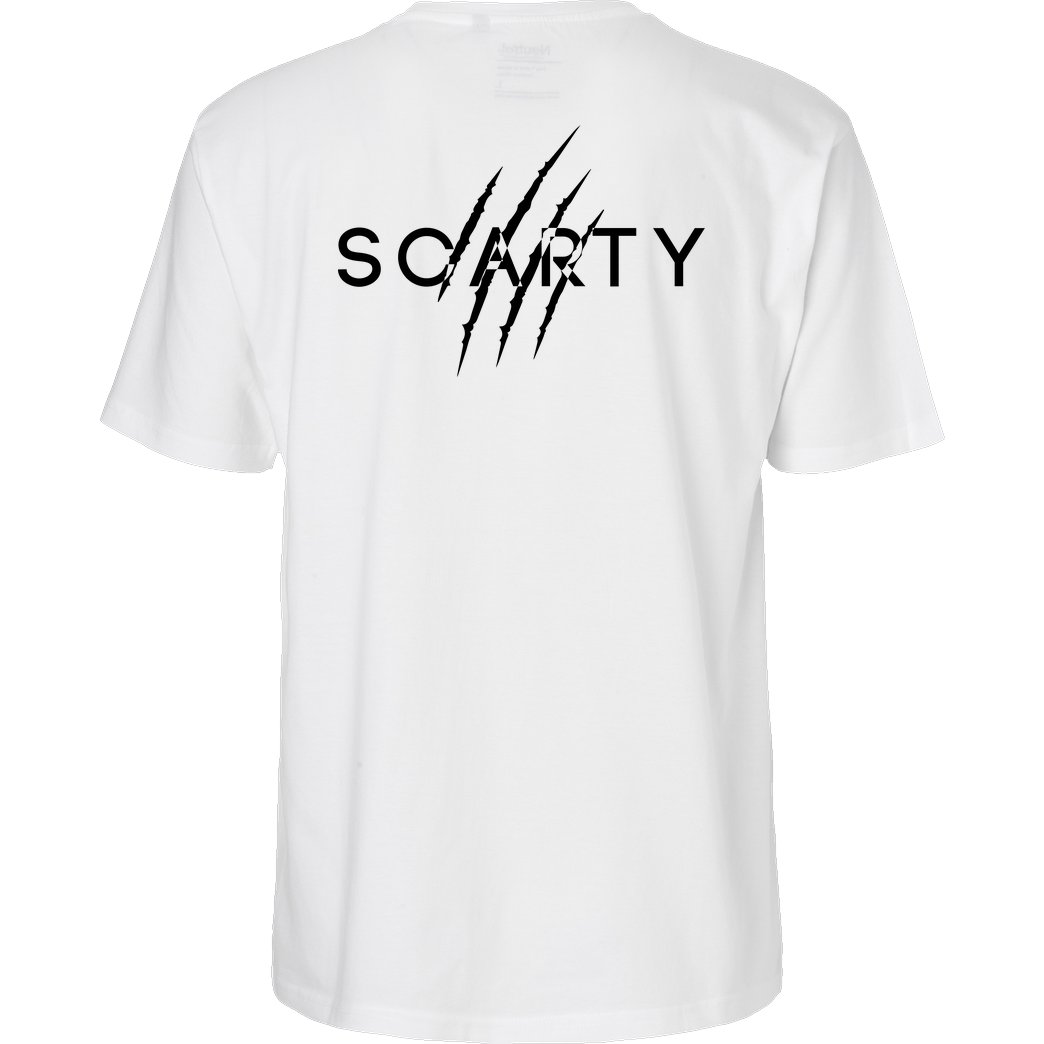 scarty Scarty - Basic T-Shirt Fairtrade T-Shirt - white