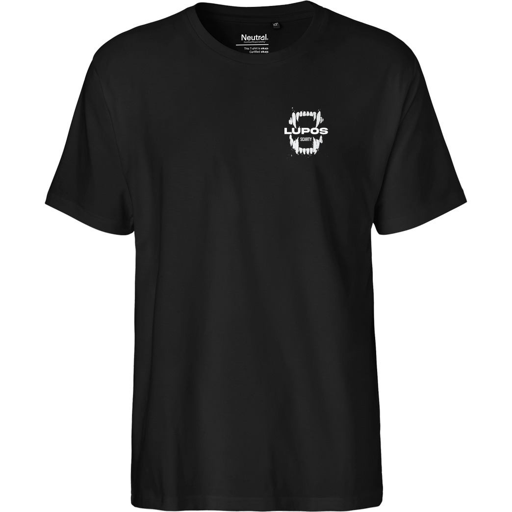 scarty Scarty - Lupos T-Shirt Fairtrade T-Shirt - black