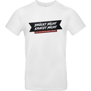 schmittywersonst schmittywersonst - Drückt nicht, kratzt nicht reloaded T-Shirt B&C EXACT 190 -  White