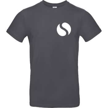 schmittywersonst schmittywersonst - S Logo T-Shirt B&C EXACT 190 - Dark Grey