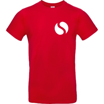 schmittywersonst schmittywersonst - S Logo T-Shirt B&C EXACT 190 - Red