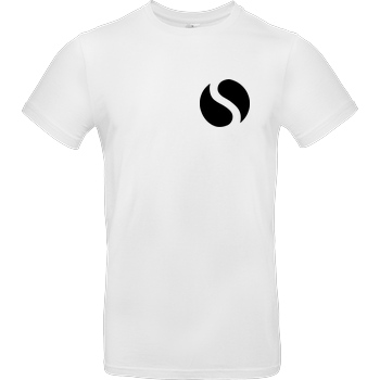 schmittywersonst schmittywersonst - S Logo T-Shirt B&C EXACT 190 -  White