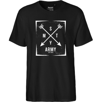 schmittywersonst schmittywersonst - SMTY Army T-Shirt Fairtrade T-Shirt - black
