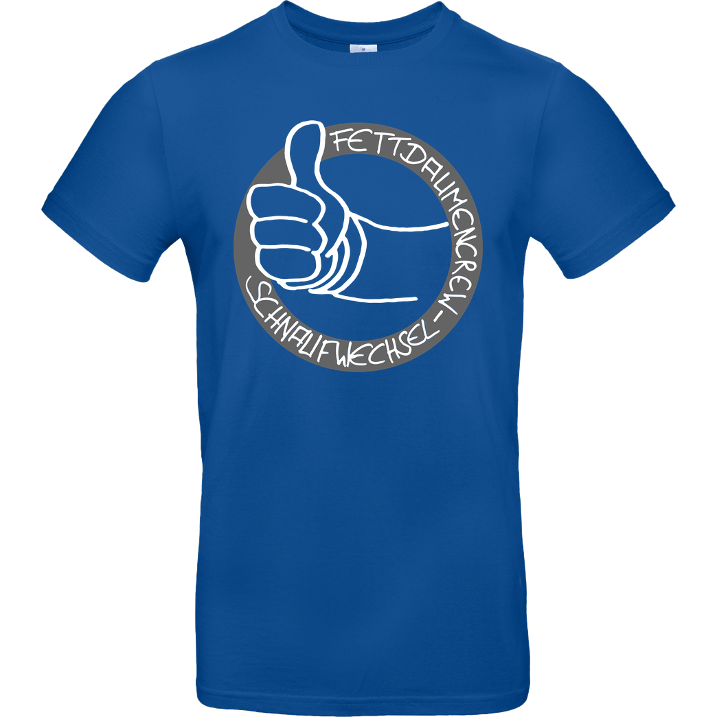 Schnaufwechsel Schnaufwechsel - Logo T-Shirt B&C EXACT 190 - Royal Blue