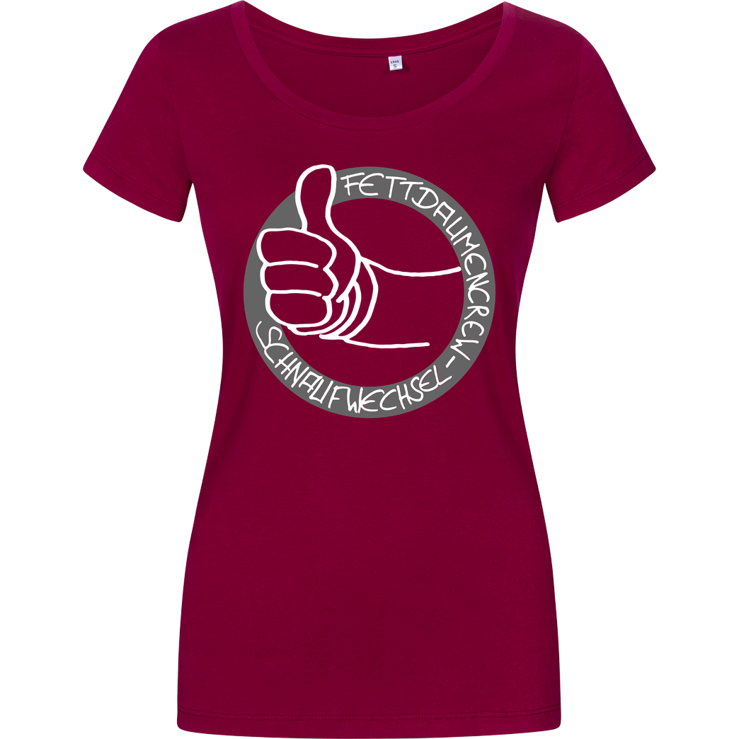 Schnaufwechsel Schnaufwechsel - Logo T-Shirt Girlshirt berry