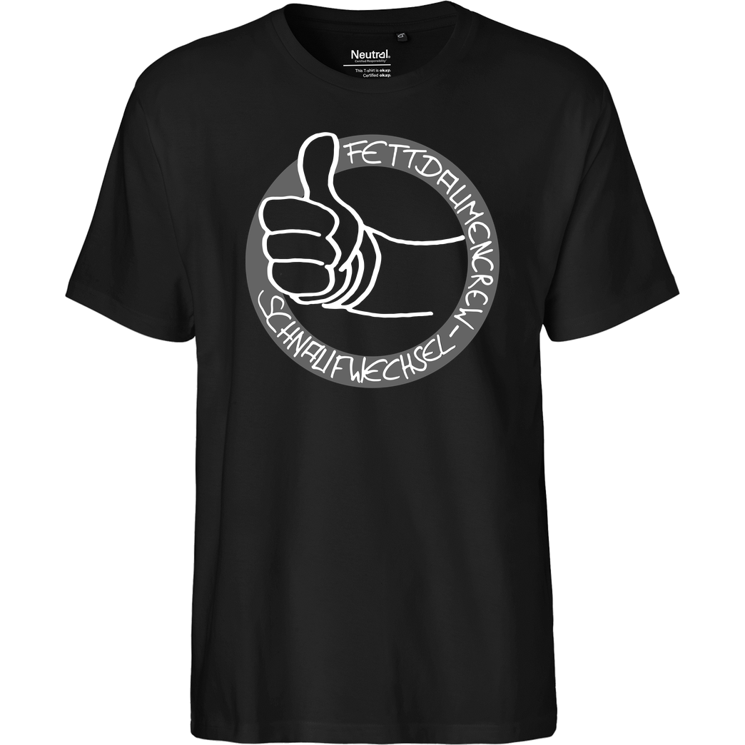 Schnaufwechsel Schnaufwechsel - Logo T-Shirt Fairtrade T-Shirt - black