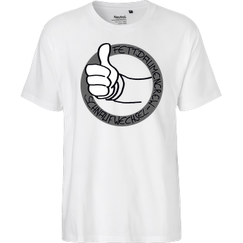 Schnaufwechsel - Logo Fairtrade T-Shirt - white