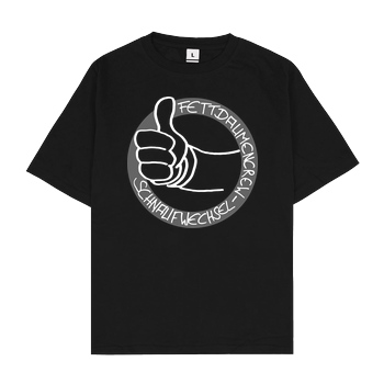 Schnaufwechsel Schnaufwechsel - Logo T-Shirt Oversize T-Shirt - Black