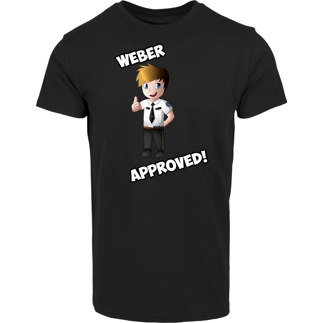 ScriptOase Script Oase - Weber approved T-Shirt House Brand T-Shirt - Black