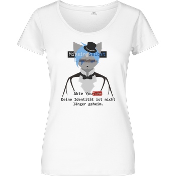 Selbstgespräch Selbstgespräch - Missing Selbst T-Shirt Girlshirt weiss