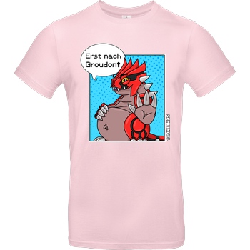 Sephiron Sephiron - Erst nach G T-Shirt B&C EXACT 190 - Light Pink