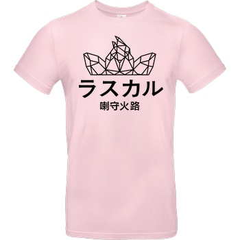 Sephiron Sephiron - Japan Schlingel Block T-Shirt B&C EXACT 190 - Light Pink