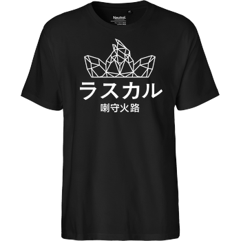 Sephiron - Japan Schlingel Block Fairtrade T-Shirt - black