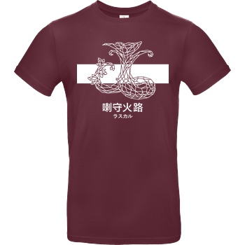 Sephiron Sephiron - Mokuba 01 T-Shirt B&C EXACT 190 - Burgundy
