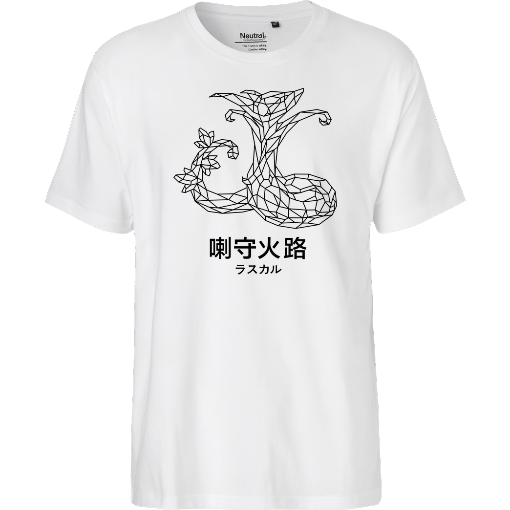 None Sephiron - Mokuba 02 T-Shirt Fairtrade T-Shirt - white