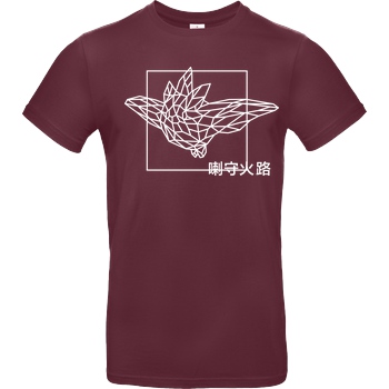 Sephiron Sephiron - Pampers 1 T-Shirt B&C EXACT 190 - Burgundy