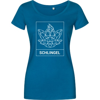 Sephiron Sephiron - Schlingel Kasten T-Shirt Girlshirt petrol