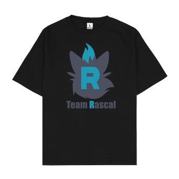 Sephiron Sephiron - Team Rascal T-Shirt Oversize T-Shirt - Black